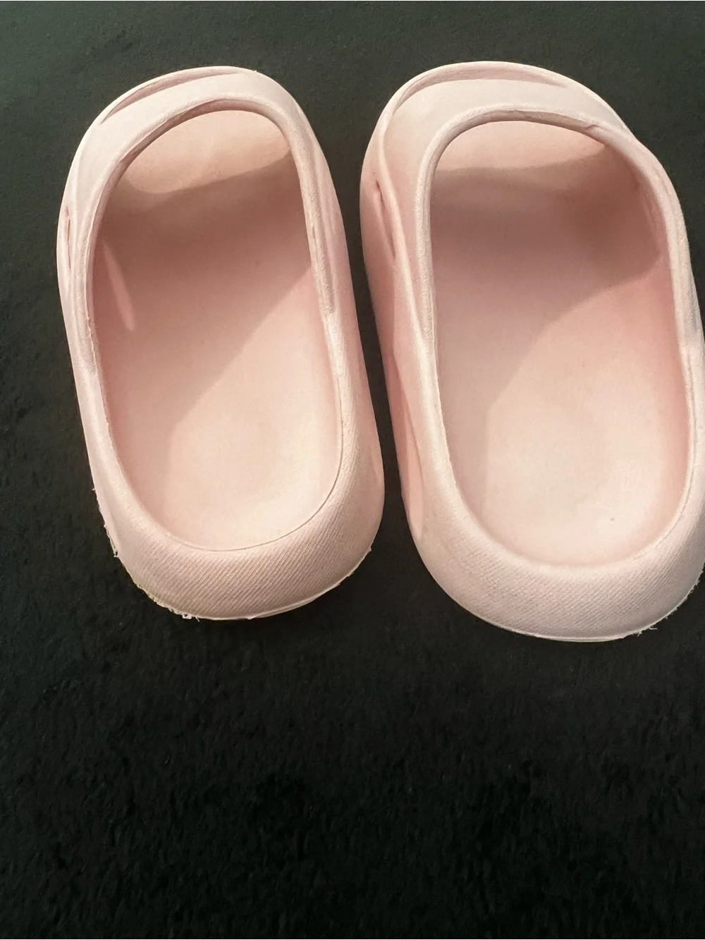 Girls Pink Slide Sandals